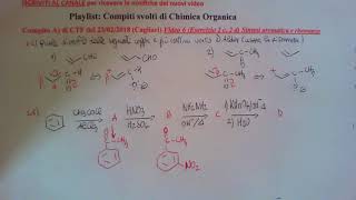 Compiti di Organica svolti - Es. 2c) e 2d) CTF (Ca) Compito A 23/02/2018