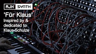 'Für Klaus' - Tribute to Klaus Schulze, a Eurorack Modular Performance #eurorack #synth #ajhsynth