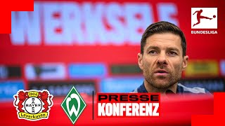 PK mit Xabi Alonso vor Bayer 04 Leverkusen 🆚 SV Werder Bremen | Bundesliga, 29. Spieltag