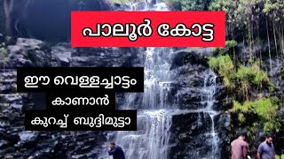 Paloor Kotta Waterfall | പാലൂർ കോട്ട വെള്ളച്ചാട്ടം  #waterfall  #fanuzworld