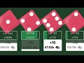 making $9 835 420 by rigging dice