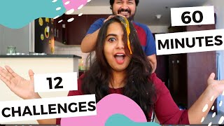 12 Challenges in 1 Hour - Vlog#188