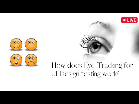 How does Eye Tracking for UI Design testing work?