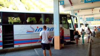 アキーラさん利用①旧ユーゴスラビア・モンテネグロ・コトルのバスターミナル,Bus-teminal,Kotor,Montenegro