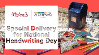 Online Class: Special Delivery For National Handwriting Day | Michaels