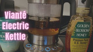 Viante Electric Glass Kettle and Tea Maker Review | Stainless Steel Glass Boiler