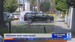 2 men shot and killed near Exposition Park in Los Angeles
