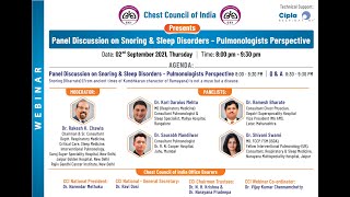 Panel Discussion on Snoring \u0026 Sleep Disorders - Pulmonologists Perspective