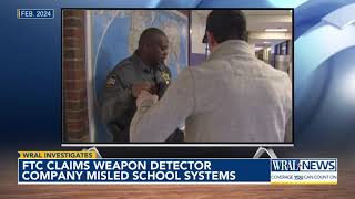 FTC claims weapon detector company misled school systems