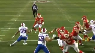 Mahomes Throws Touchdown Pass UNDERHANDED Bills Vs Chiefs NFL Football Highlights AFC Championship