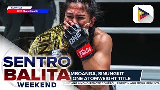 Denice Zamboanga, sinungkit ang interim ONE Atomweight title