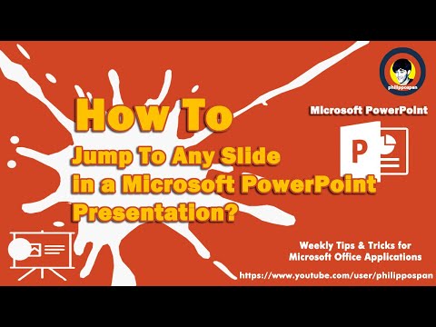 Как перейти к любому слайду в презентации Microsoft PowerPoint?