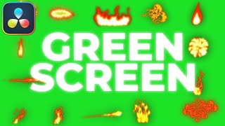 How to Add GREEN SCREEN Effect in Davinci Resolve 19 Tutorial