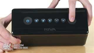 RIVA Turbo X Black Premium Portable Bluetooth Mobile Speaker RTX01B - Overview