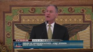 Governor Dennis Daugaard's State of the State Address