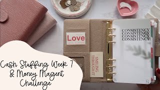 Cash Stuffing Week 7 \u0026 Money Magnet Challenge *GIVEAWAY* | Cash Stuffing