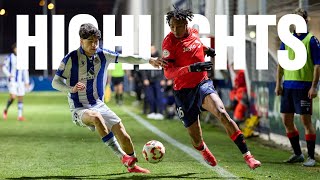 HIGHLIGHTS | 1ª RFEF 24-25 | J21 | Osasuna Promesas 1-1 Sanse | Zubieta | Real Sociedad