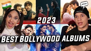 Waleska & Efra reaction to the BEST INDIAN / Hindi ALBUMS of 2023