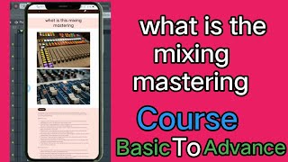 How To Make Mixing Mastering Course buy now #flstudiohubtips #flstudio