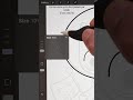 Procreate Tips #1: Brush Size Memory! #shorts