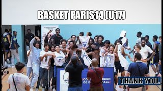 Basketball Match (U17) :Basket PARIS14 vs CSMF  (17-09-2023) #basketballgame #france #paris14