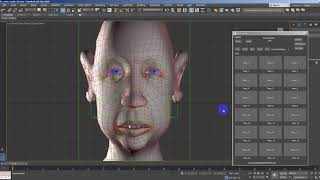 3ds Max Just Point Helper Face Rig Easy And Fast (I Didn't Use Morpher)