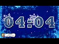 12 minutes winter snow timer no music