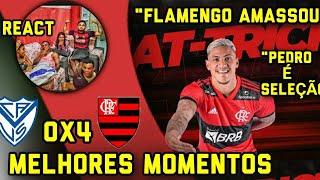 😱[INCRÍVEL] Flamengo vence o velez com 3 gols de Pedro!
