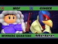 S@X 396 Online Winners Quarters - Ginger (Falco) Vs. MOF (Ice Climbers) Smash Melee - SSBM