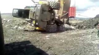 Dumper crash accident