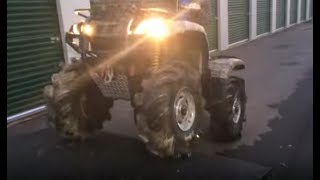 Last Ride: Lifted Yamaha Grizzly 660 Start Up