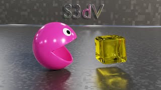 Pacman 3D TEST with Jelly 😋