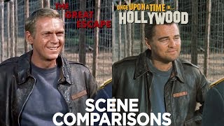 The Great Escape (1963) & Once Upon a Time... in Hollywood (2019) Side-by-Side Comparison