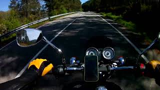 Benelli Imperiale 400 - Climb the Hill - Just exhaust Sound