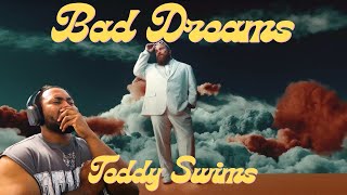 Teddy Swims - Bad Dreams (Official Music Video) || REACTION