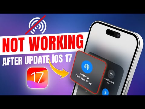 How to Fix AirDrop Not Working Problem on iOS 17 Airdrop Files Not Receiving on iPhone