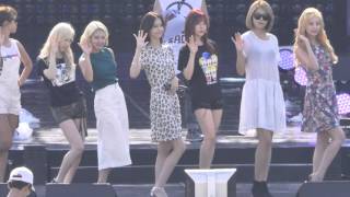 150814 dmz평화콘서트 SNSD Fancam