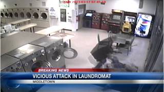 Man says he was beaten with stick at Middletown Laundromat