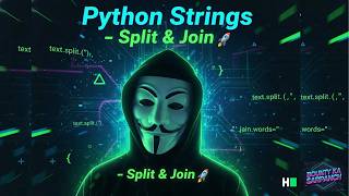 HackerRank | Python Strings Tutorial | Split and Join Explained 🔥 | @Bounty_Ka_Sarpanch 