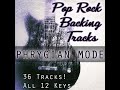 a phrygian mode guitar backing track pop rock