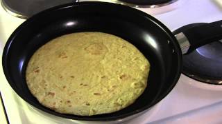 2015 03 30 Tortilla ,justoa  ja kinkkua iltapalana