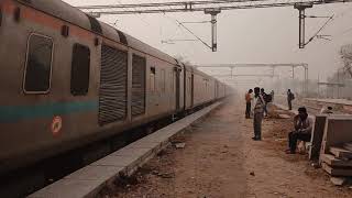 12437 Secunderabad - Hazrat Nizamuddin Rajdhani Express Passed Through Faridabad New Town