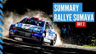 Mareš - Bucha | Rallye Šumava 2021 | summary DAY 2