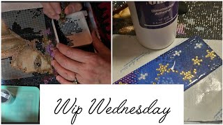 WIP Wednesday: Angel 130  | Make Market Bookmarks | Diamond Painting Tips \u0026 Tricks