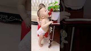 cute baby 💕 funny baby whatsapp status 👌 #shorts #short #viral #baby #cute #cutebaby #trending