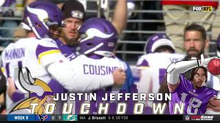 Justin Jefferson 50 YARD TD vs. Ravens