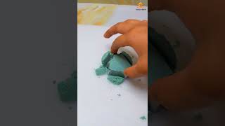 Mesmerising Sand: ASMR for Satisfaction #SatisfyingVideos #SlimeASMR #SandArt #kineticsand