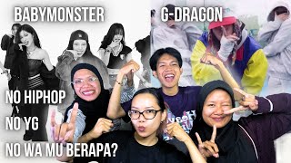 REACTION TO BABYMONSTER - CLIK CLAK & G-DRAGON - POWER Official PERFORMANCE VIDEO !!!