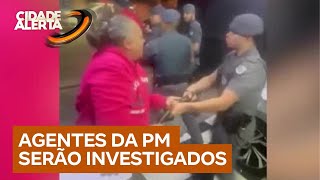 Policiais militares são flagrados agredindo idosa e família em São Paulo