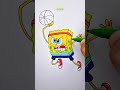 menggambar spongebob🙂 diluar nalar ternyata juara slamdunk 😵🔥 spongebob art drawing tutorial 😉💙🔥